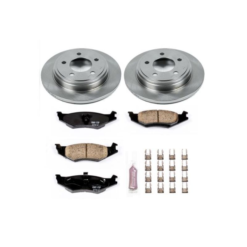 PSB Autospecialty Kit - Power Stop 93-94 Chrysler Concorde Rear Autospecialty Brake Kit
