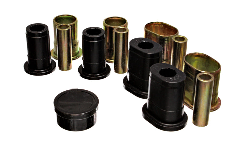 ES Cntrl Arm Bushings - Black - Energy Suspension Universal Black Control Arm Bushing Set - LOWERS ONLY