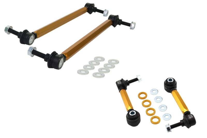 WL Sway Bar Links - Whiteline 12-18 BMW 320i Adjustable Sway Bar Vehicle Link Kit