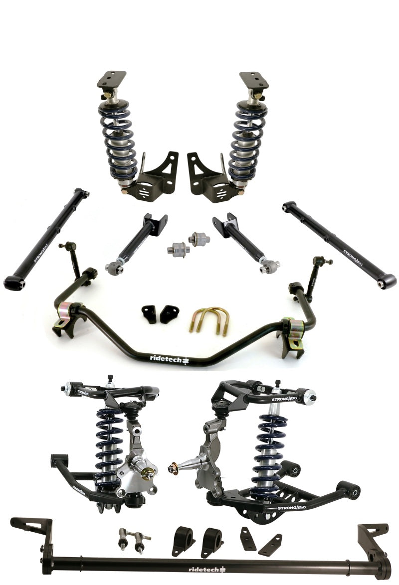 RID HQ Coilover Kits - Ridetech 68-72 GM A-Body CoilOver System