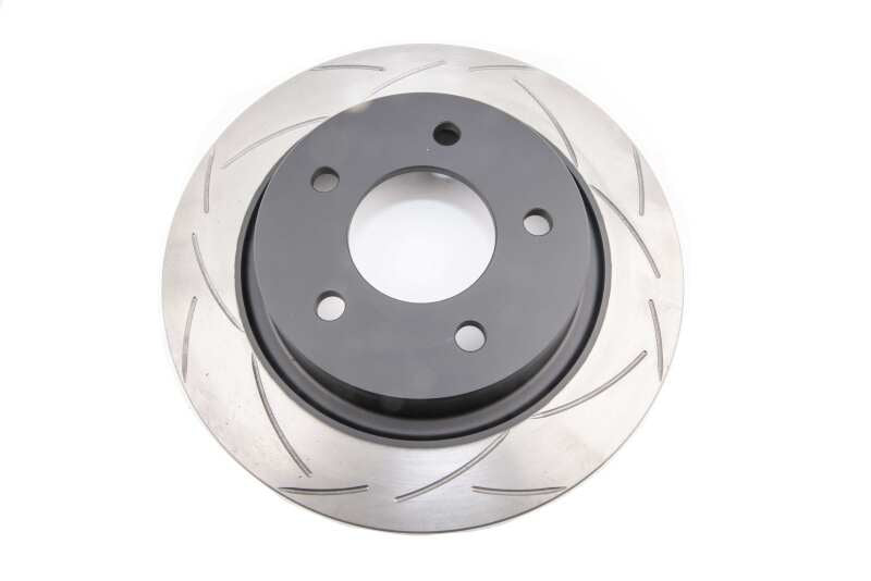 DBA Street Slotted Rotors - DBA 04-05 Mazda 3 2.3L / 06+ MazdaSpeed3 Rear Slotted Street Series Rotor