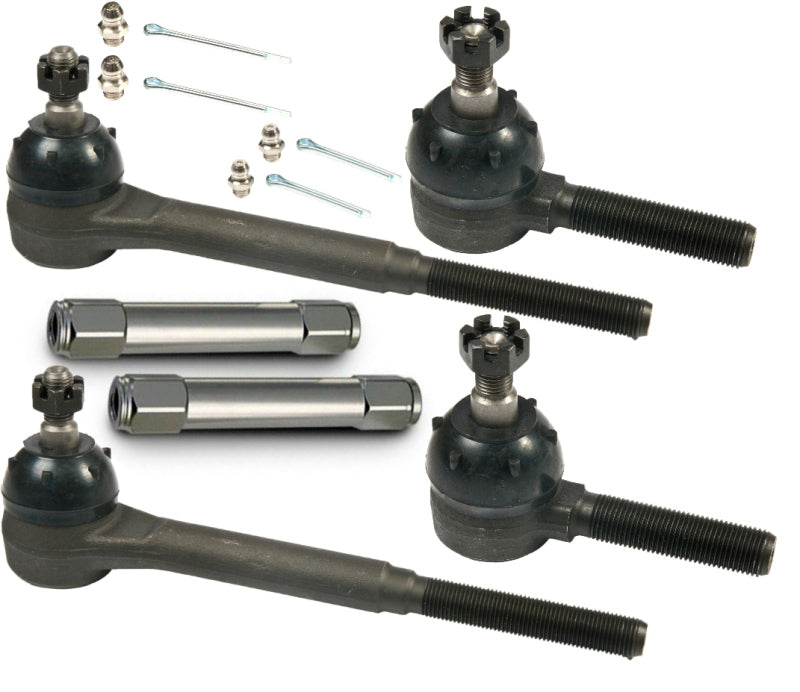 RID Steering Linkage Kits - Ridetech 55-57 Chevy Steering Kit For Cars with Manual Steering or Power Box Conversion