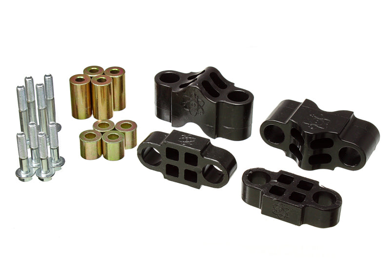 ES Sway Bar Bushings - Black - Energy Suspension Sway Bar Spacer Set - Black