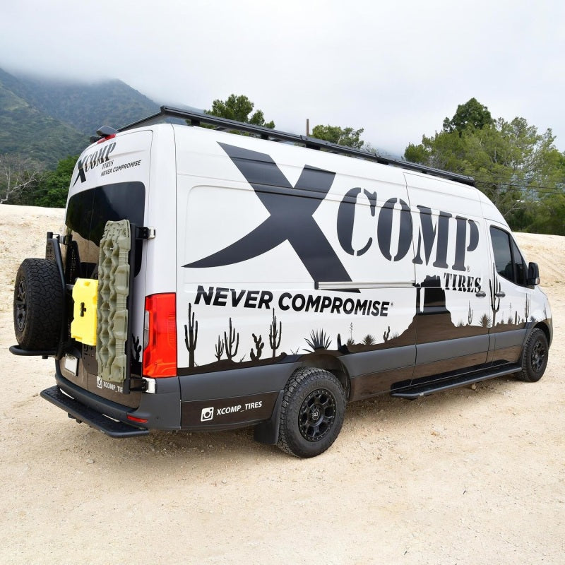 WES Nerf Bars - Outlaw - Westin 07-23 Mercedes-Benz Sprinter w/ 144in. Wheelbase Outlaw Nerf Step Bars - Textured Black