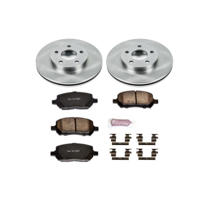 PSB Autospecialty Kit - Power Stop 07-10 Chevrolet Cobalt Front Autospecialty Brake Kit
