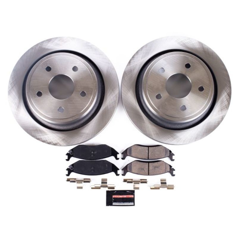 PSB Autospecialty Kit - Power Stop 07-09 Chrysler Aspen Rear Autospecialty Brake Kit