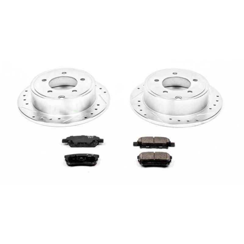 PSB Z23 Evolution Kit - Power Stop 11-14 Chrysler 200 Rear Z23 Evolution Sport Brake Kit