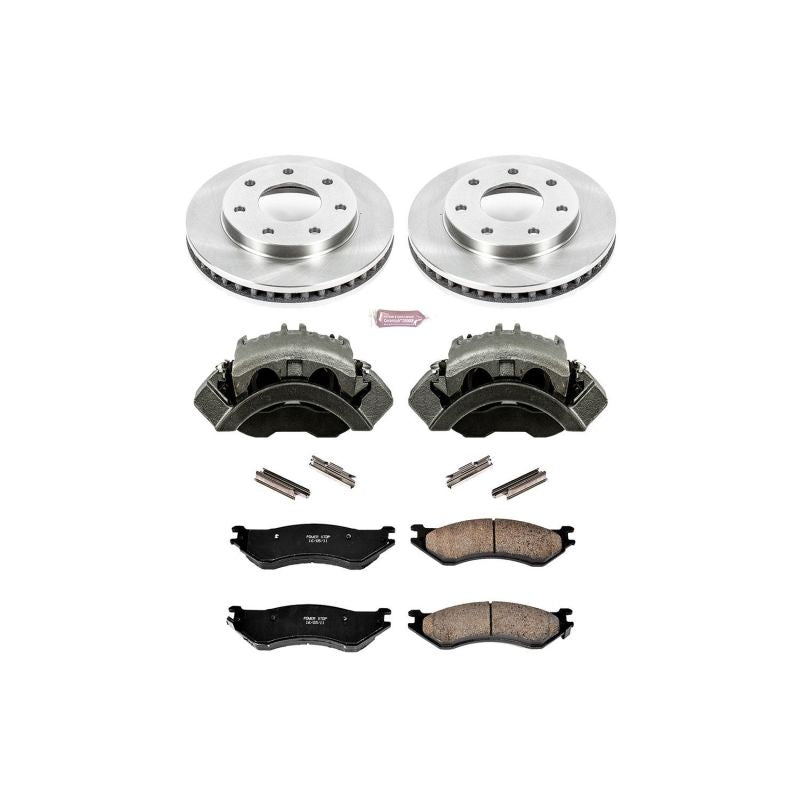 PSB Autospecialty Caliper - Power Stop 1997 Ford F-250 HD Front Autospecialty Kit w/Cals