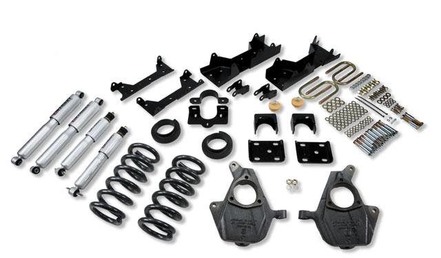 BT Lower Kit w SP Shocks - Belltech LOWERING KIT WITH SP SHOCKS