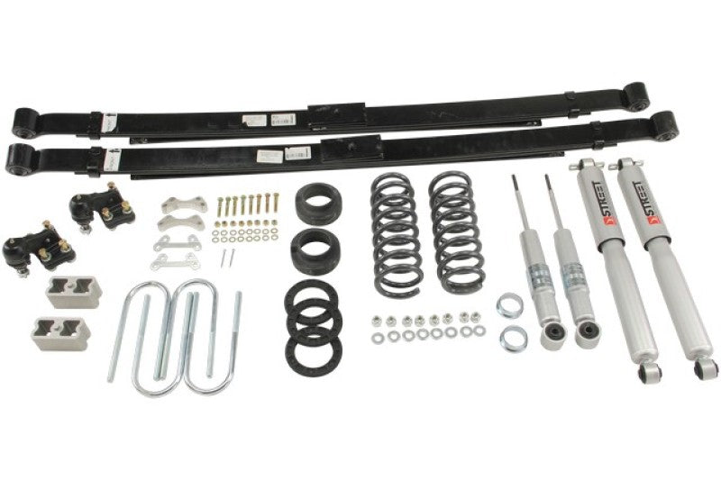 BT Lower Kit w SP Shocks - Belltech LOWERING KIT WITH SP SHOCKS