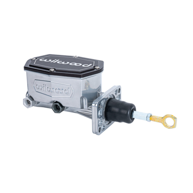 WIL Master Cylinder - Wilwood Compact Tandem Master Cylinder w/ Mopar 4 Bolt Flange w/ Pushrod 15/16in Bore - Chrome