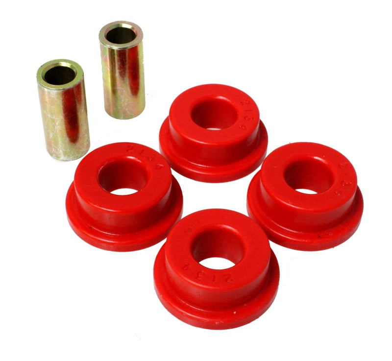 ES Univ Link Bushings - Red - Energy Suspension .875 ID x 2.178 OD (Bushing Dims) Red Universal Link - Flange Type Bushings