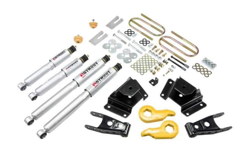 BT Lower Kit w SP Shocks - Belltech LOWERING KIT WITH SP SHOCKS