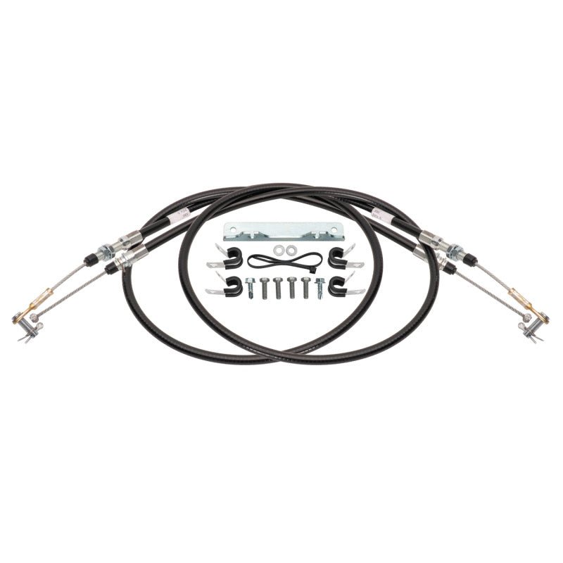 WIL Parking Brake Cable Kit - Wilwood 89-94 Nissan 240SX Parking Brake Cable Kit