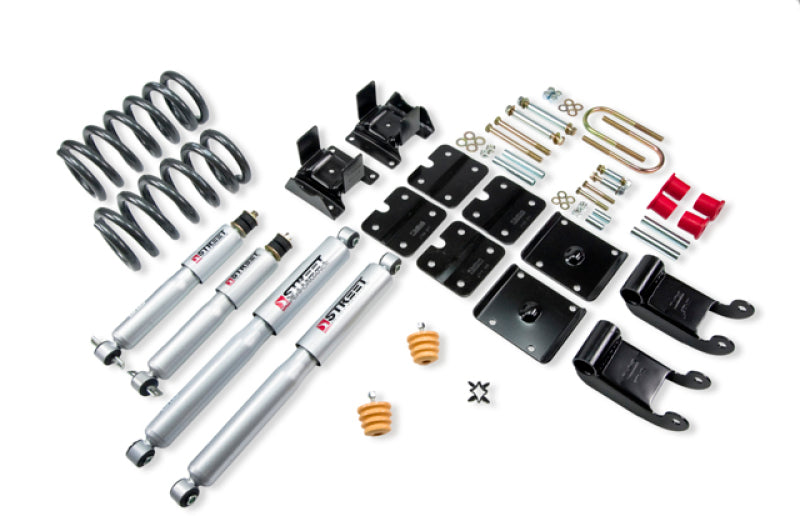 BT Lower Kit w SP Shocks - Belltech LOWERING KIT WITH SP SHOCKS