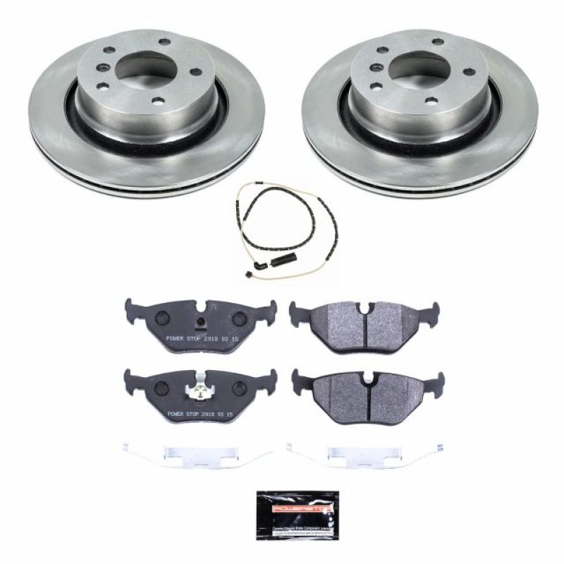 PSB Track Day SPEC Kit - Power Stop 03-08 BMW Z4 Rear Track Day SPEC Brake Kit