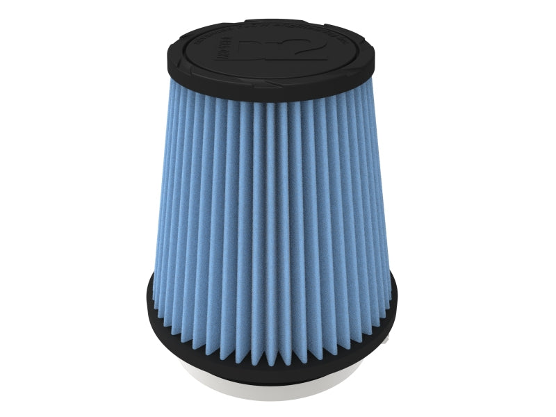 AFE Universal D2 Dura Dry Air Filter - aFe POWER Universal Clamp-On Air Filter w/ D2 Dura-Dry Media - 4.5in F x 7in B x 4.75in T x 7in H