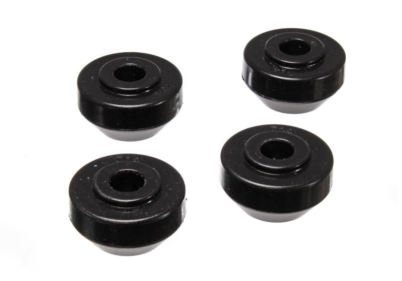 ES Strut Bushings - Black - Energy Suspension 72-78 Ford Crown Vic/72-79 Thunderbird Black Front Strut Rod Bushing Set