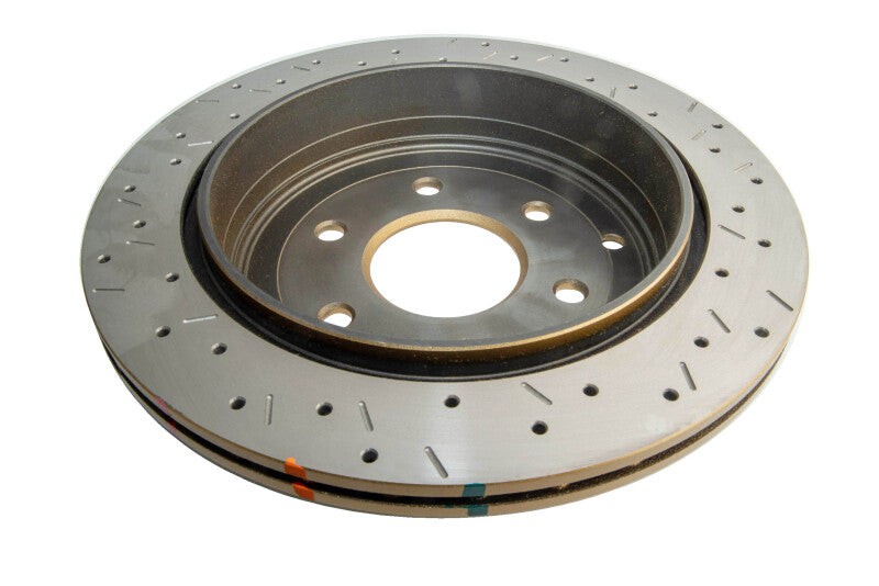 DBA 4000 Slot&Drill Rotors - DBA 17-23 Nissan Armada Rear 4000 Series Drilled & Slotted Rotor