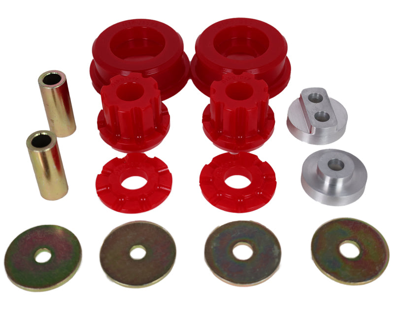 ES Diff Bushings - Red - Energy Suspension 01-05 Lexus IS300 Rear Differential Bushing Set - Red