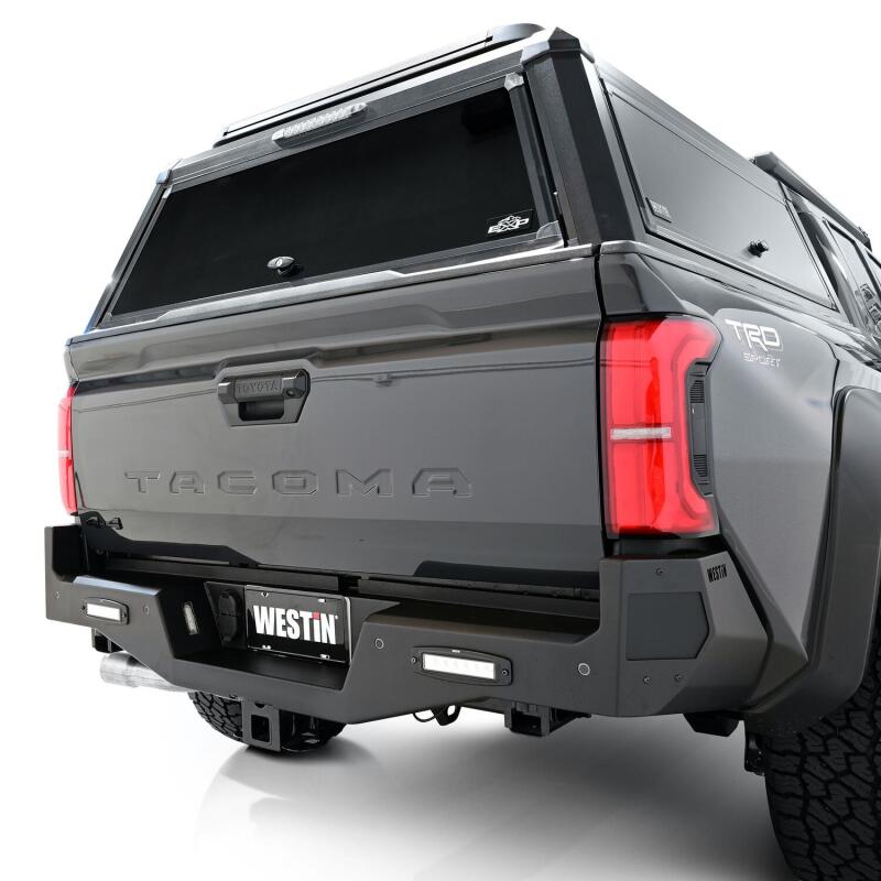 WES Pro-Series Bumpers - Westin 2024 Toyota Tacoma Pro-Series Rear Bumper - Textured Black