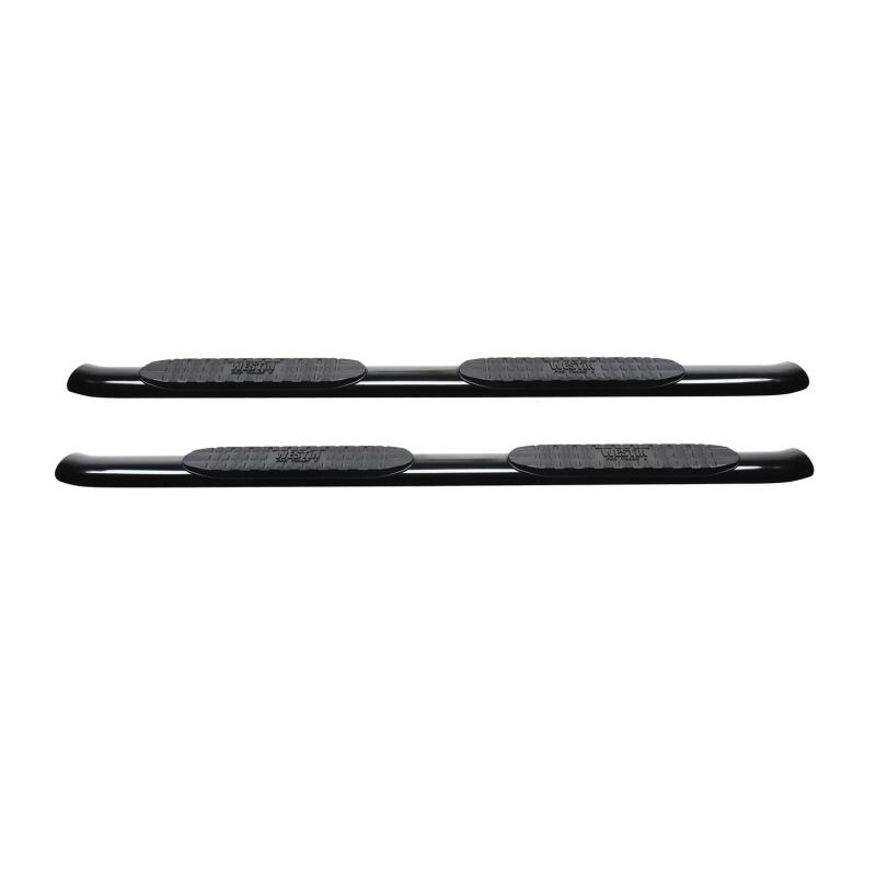 WES Nerf Bars - PRO TRAXX 4 - Westin 19-20 Ram 1500 Quad Cab (Excludes Ram 1500 Classic) PRO TRAXX 4 Oval Nerf Step Bars - Black