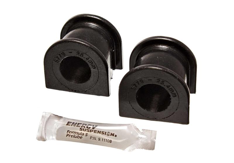 ES Sway Bar Bushings - Black - Energy Suspension 04-05 Acura TSX Black 25.4mm/1in Front Sway Bar Bushing Set