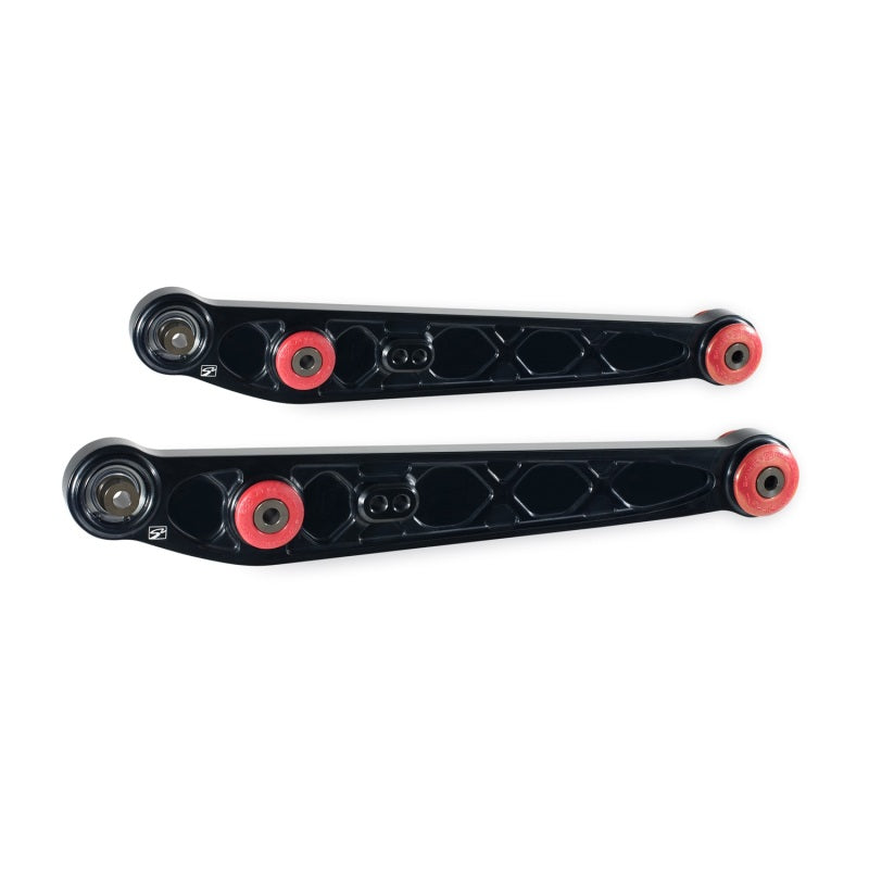 SK Alpha Control Arms - Skunk2 Honda/Acura EK Alpha Series Rear Lower Control Arm Set - Black