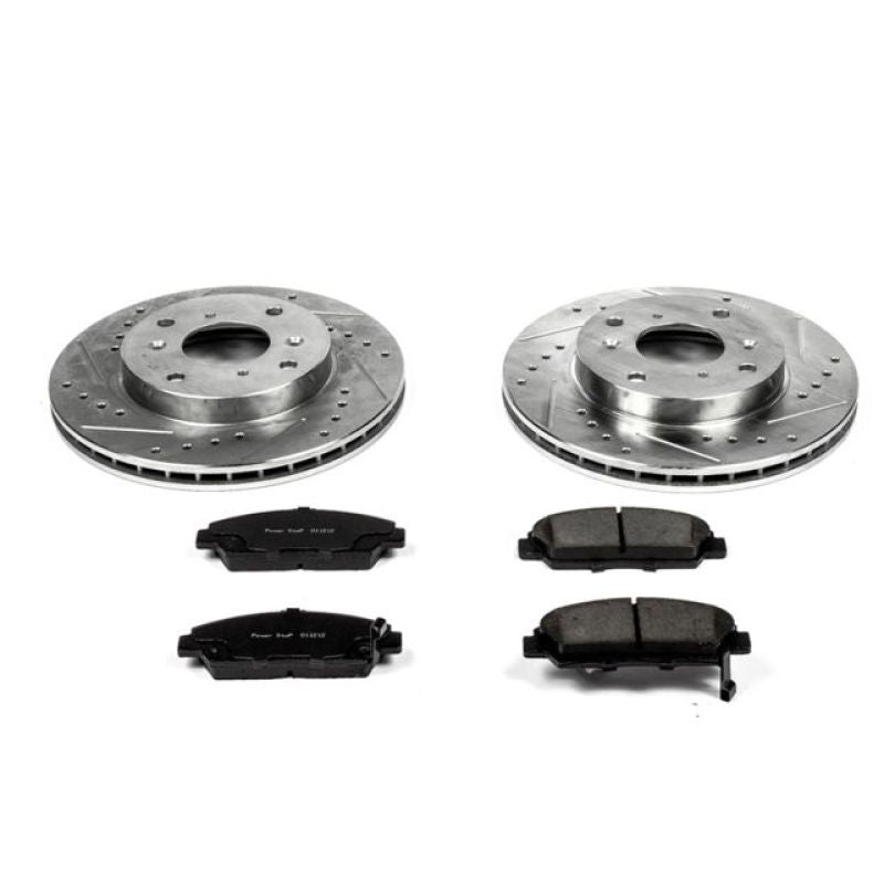 PSB Z23 Evolution Kit - Power Stop 92-96 Honda Prelude Front Z23 Evolution Sport Brake Kit