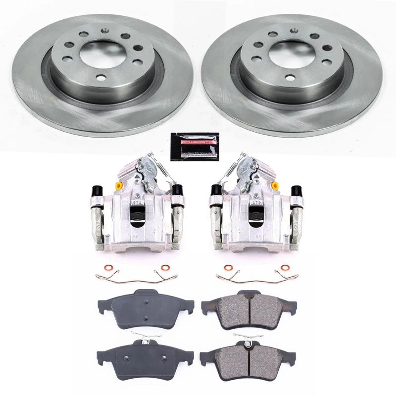 PSB Autospecialty Kit w/Cals - Power Stop 06-09 Pontiac Solstice Rear Autospecialty Brake Kit w/Calipers