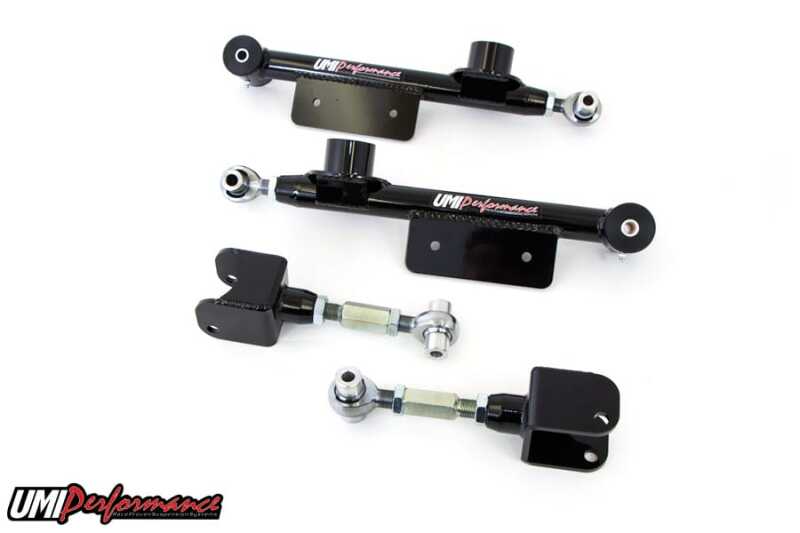 UMI Control Arm Kits - UMI Performance 99-04 Ford Mustang Upper & Lower Adjustable Control Arms