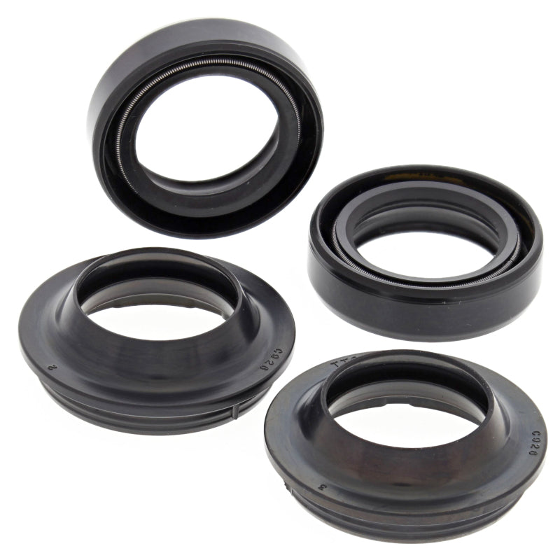 ABR Fork & Dust Seal Kits - All Balls Racing 04-12 Honda CRF70F Fork Oil Seal & Dust Seal Kit