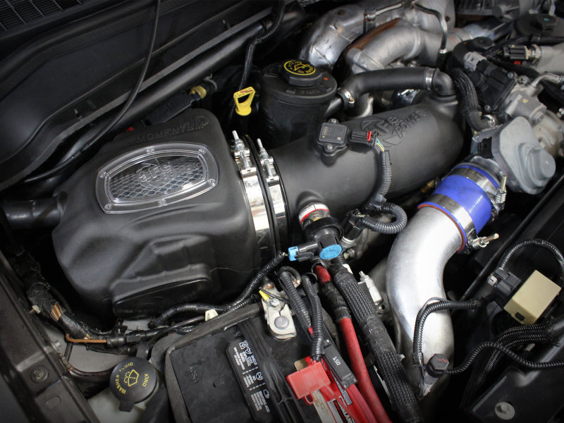AFE Momentum HD Cold Air Intakes - aFe Momentum HD PRO 10R Stage-2 Si Intake 08-10 Ford Diesel Trucks V8-6.4L (td)