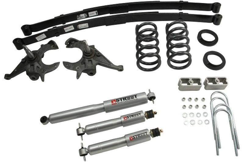 BT Lower Kit w SP Shocks - Belltech LOWERING KIT WITH SP SHOCKS