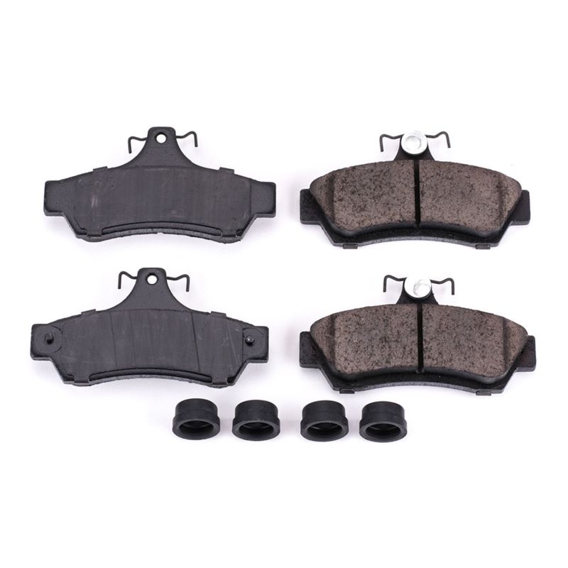 PSB Z17 Evolution Brake Pads - Power Stop 04-06 Pontiac GTO Rear Z17 Evolution Ceramic Brake Pads w/Hardware