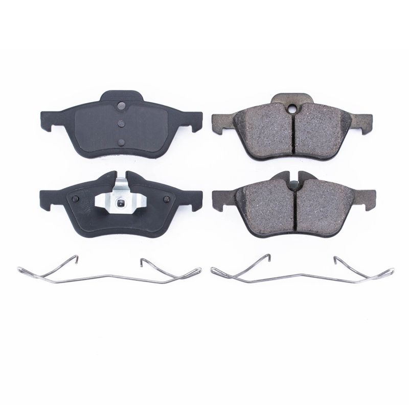 PSB Z17 Evolution Brake Pads - Power Stop 02-08 Mini Cooper Front Z17 Evolution Ceramic Brake Pads w/Hardware
