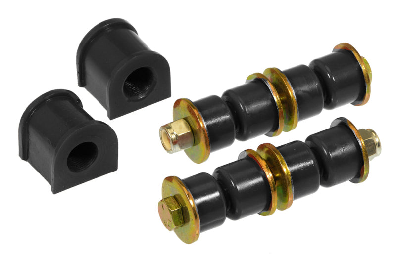 PRO Sway/End Link Bush - Blk - Prothane 88-91 Honda Civic/CRX Front Sway Bar Bushings - 16mm - Black