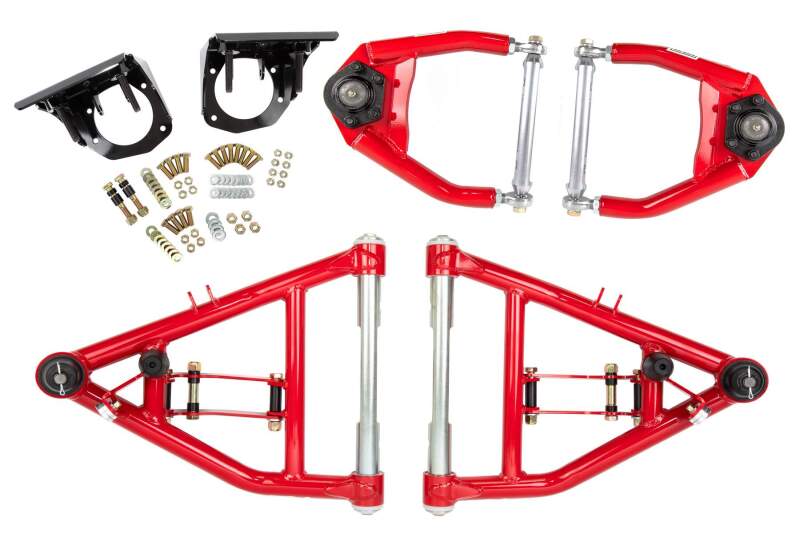 UMI Lower Control Arms - UMI Performance 73-87 GM C10 CornerMax A-Arm Kit - Black