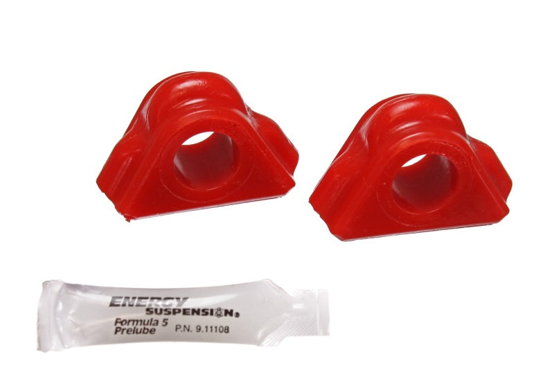 ES Sway Bar Bushings - Red - Energy Suspension 67-72 Chrysler A-Body / 65-69 B-Body Red 7/8in Front Sway Bar Bushings