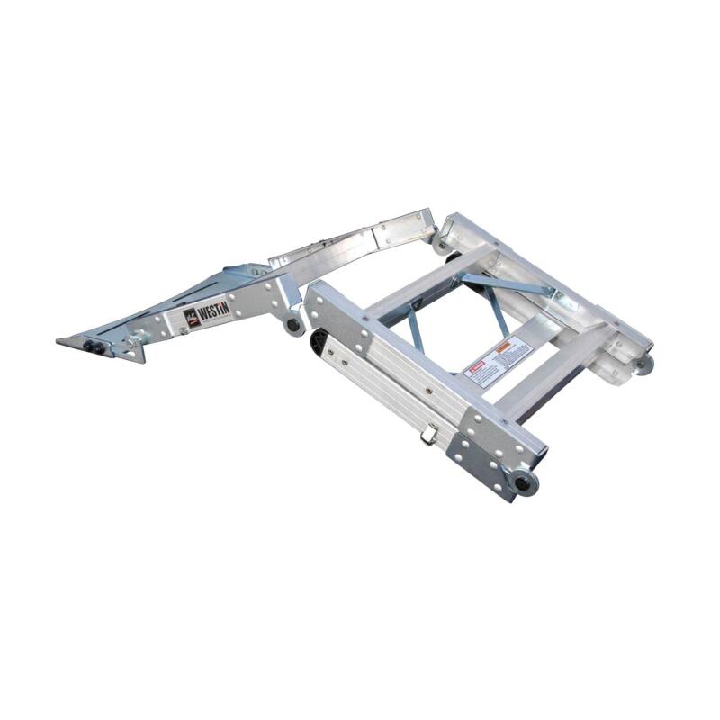 WES Truck-Pal Tailgate Ladder - Westin Truck-Pal Tailgate Ladder - Aluminum