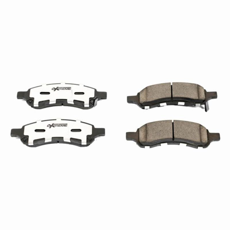 PSB Z26 Extreme Brake Pads - Power Stop 06-07 Buick Rainier Front Z26 Extreme Street Brake Pads w/Hardware