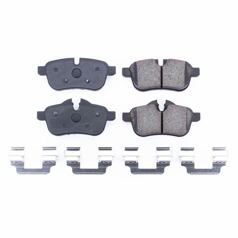 PSB Z17 Evolution Brake Pads - Power Stop 09-16 BMW Z4 Rear Z17 Evolution Ceramic Brake Pads w/Hardware