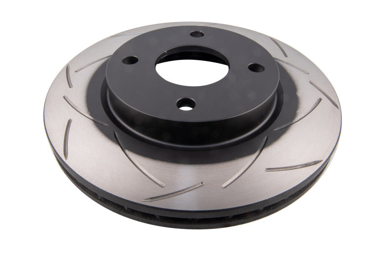 DBA Street Slotted Rotors - DBA 00-04 Ford Focus Front Street Series Slotted Brake Rotor