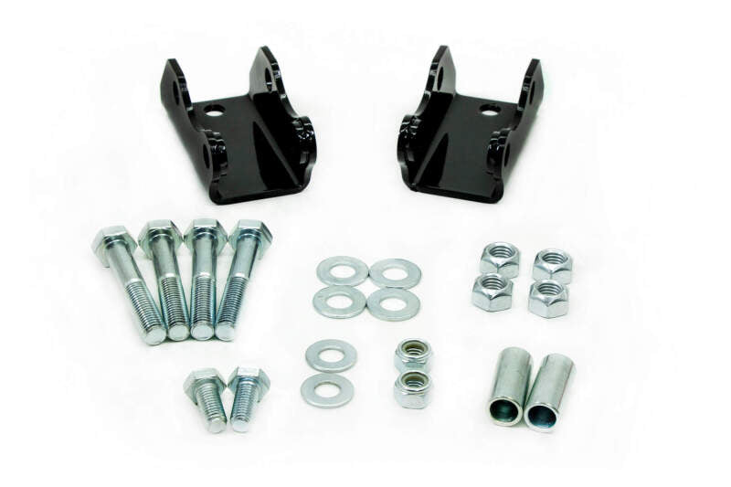 UMI Shock Mounts - UMI Performance 73-87 GM C10 Shock Relocation Kit Rear