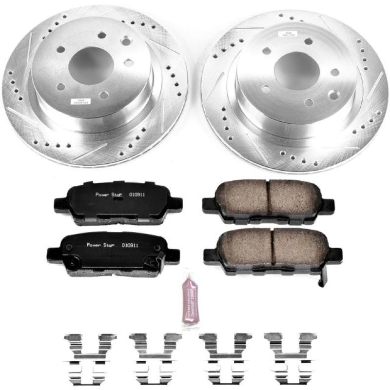 PSB Z23 Evolution Kit - Power Stop 14-17 Nissan Juke Rear Z23 Evolution Sport Brake Kit