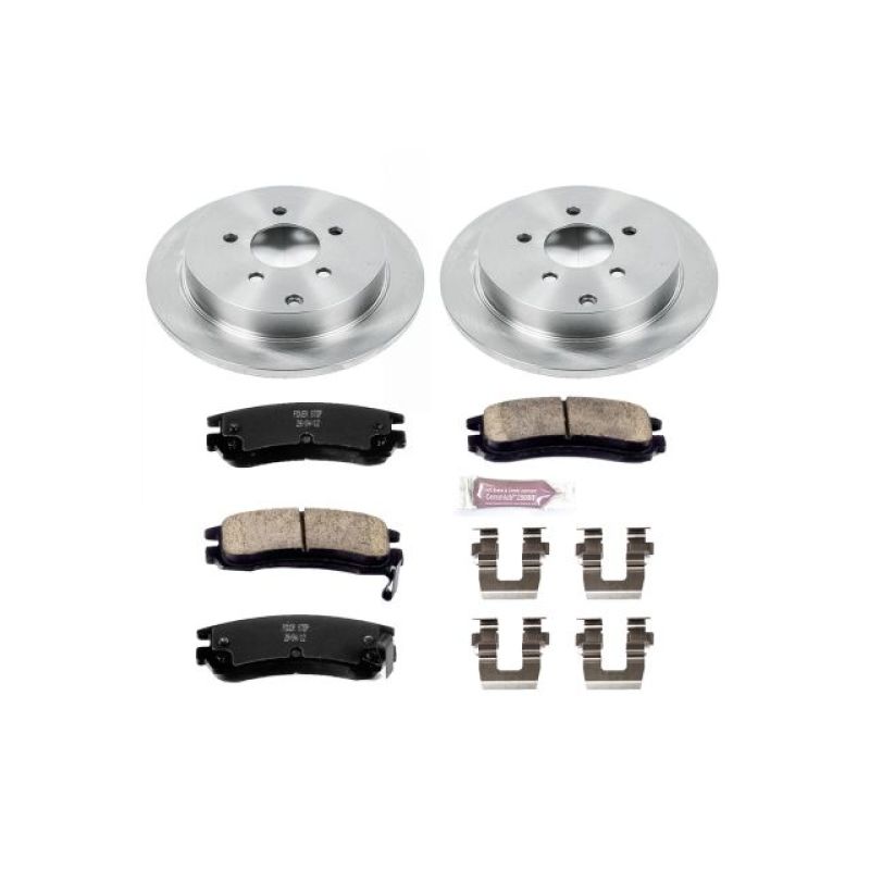 PSB Autospecialty Kit - Power Stop 02-07 Buick Rendezvous Rear Autospecialty Brake Kit