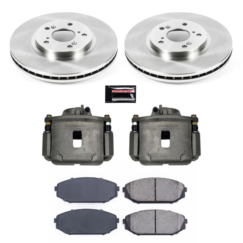 PSB Autospecialty Caliper - Power Stop 99-04 Honda Odyssey Front Autospecialty Kit w/Cals