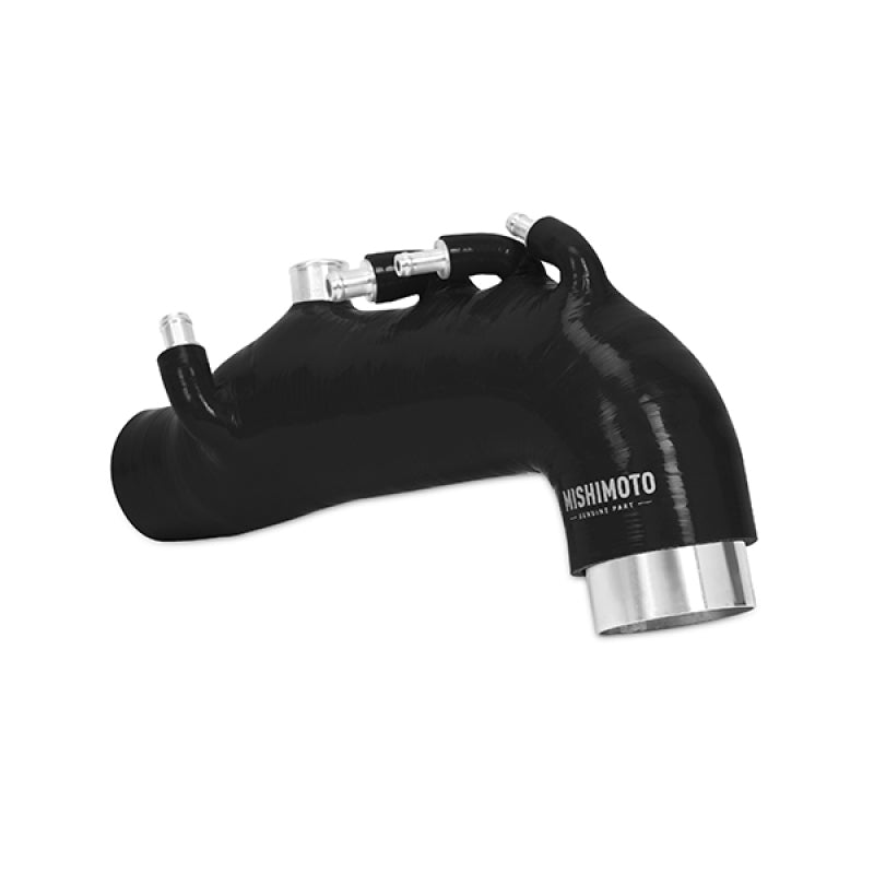 MM Silicone Hose - Induction - Mishimoto 08 Subaru WRX Black Silicone Induction Hose