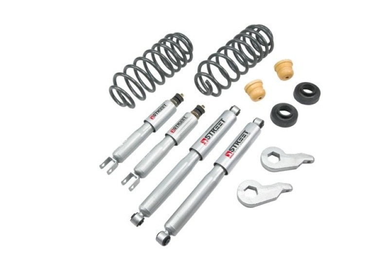 BT Lower Kit w SP Shocks - Belltech LOWERING KIT WITH SP SHOCKS
