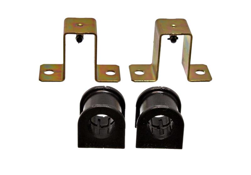 ES Sway Bar Bushings - Black - Energy Suspension 94-04 Ford Mustang Black 30mm Front Sway Bar Bushing Set-Reuse Outer Bracket